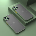 Capinha de Silicone fosca para iPhone 14, 13 e 12 a prova de choque - Hahweb Shopping