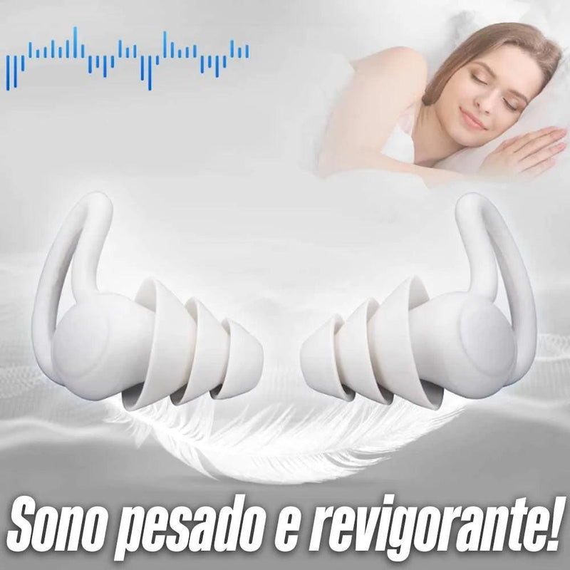 Protetor Auricular para Dormir - Sono Revigorante - Hahweb Shopping